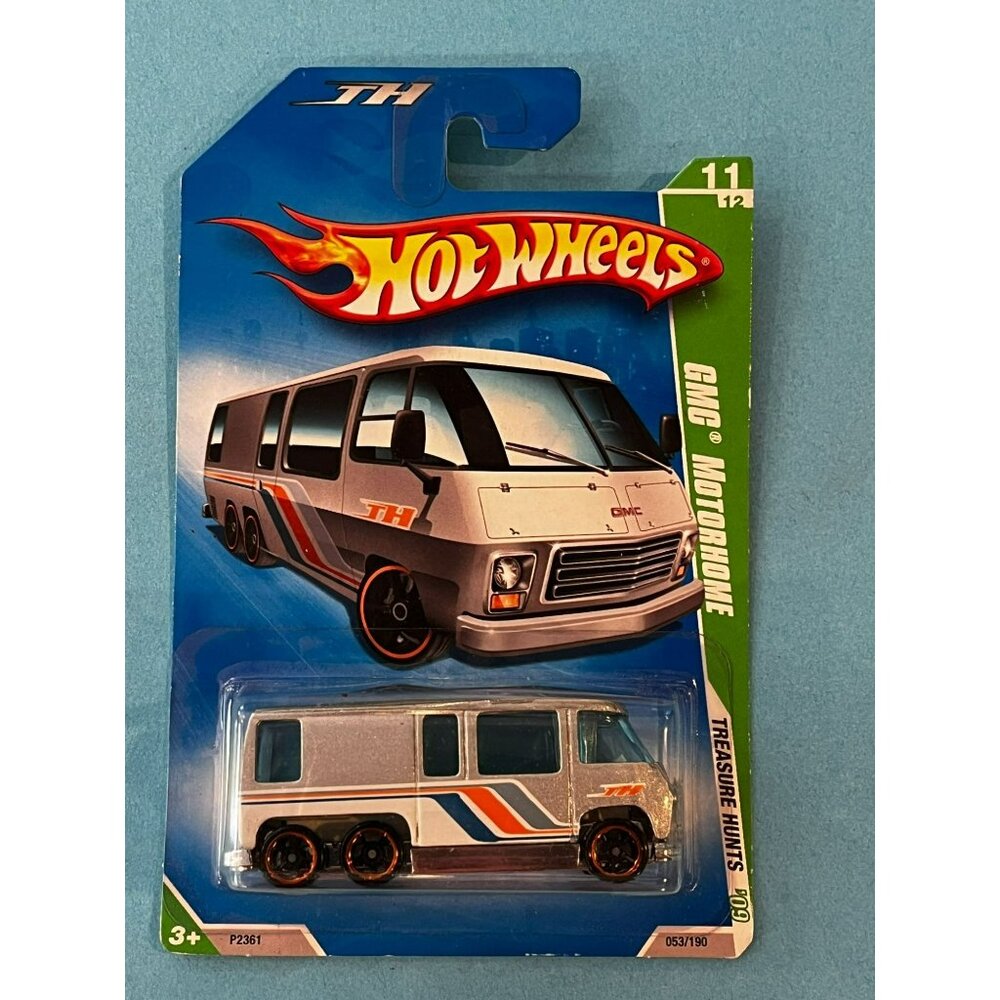 2009 Hot Wheels Treasure Hunts GMC Motorhome Metalflake Silver